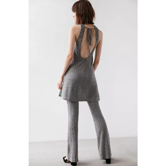 Ecoté Shade Double Layer Flare Jumpsuit - Picture 4 of 10